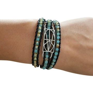 WOMEN'S CRYSTAL WRAP BRACELET