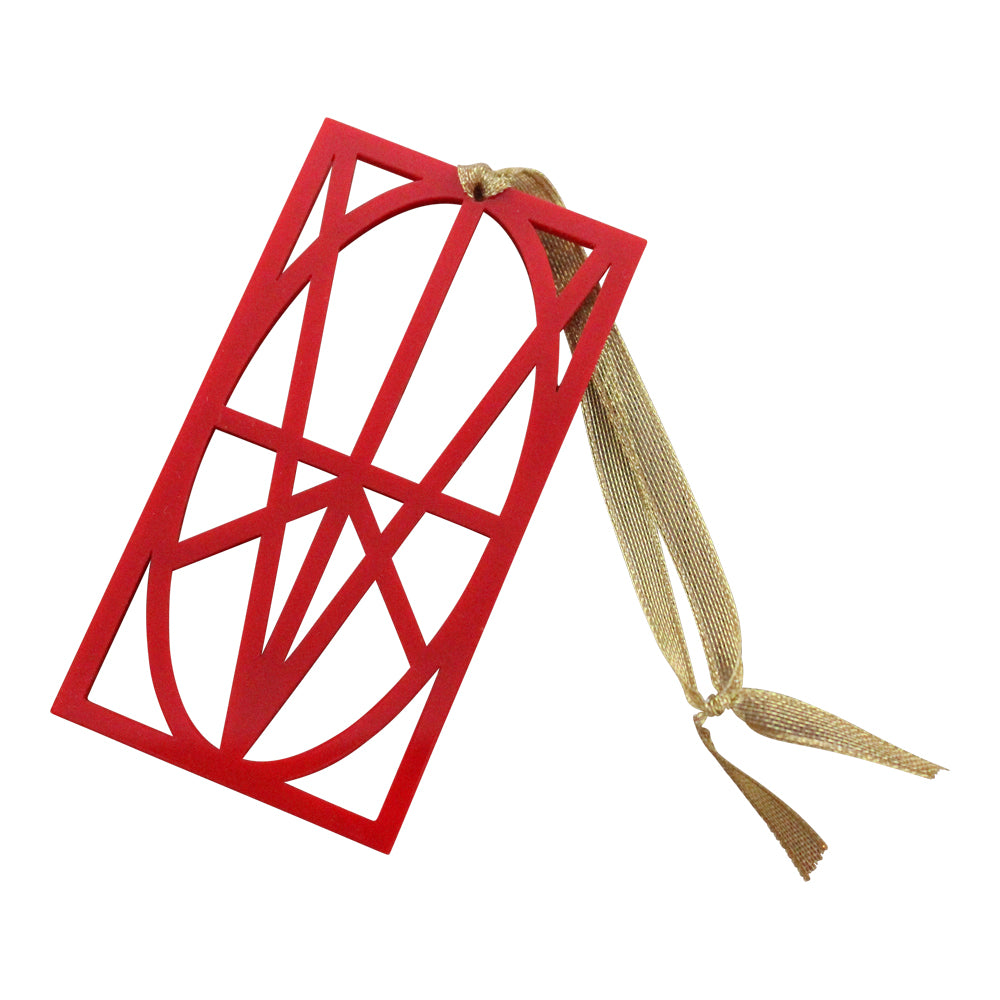 ZYMBOL ORNAMENT - RED