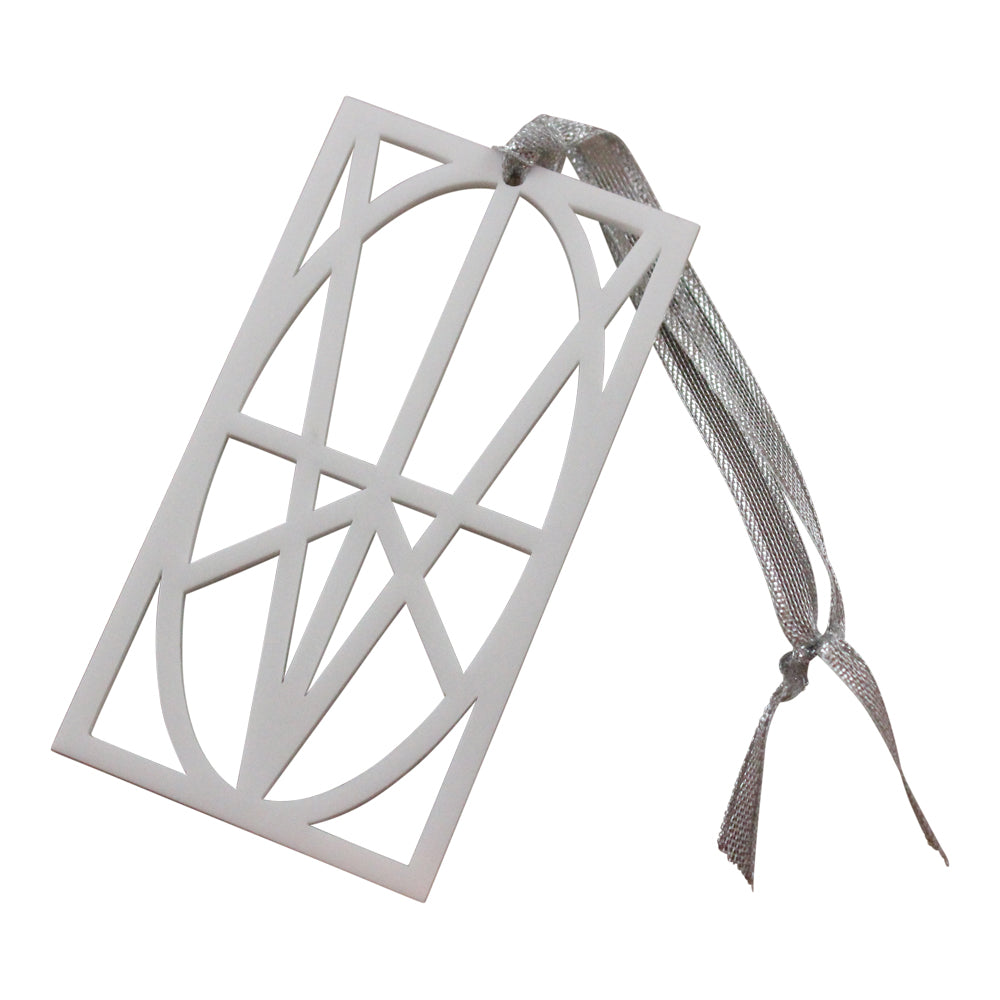 ZYMBOL ORNAMENT - WHITE