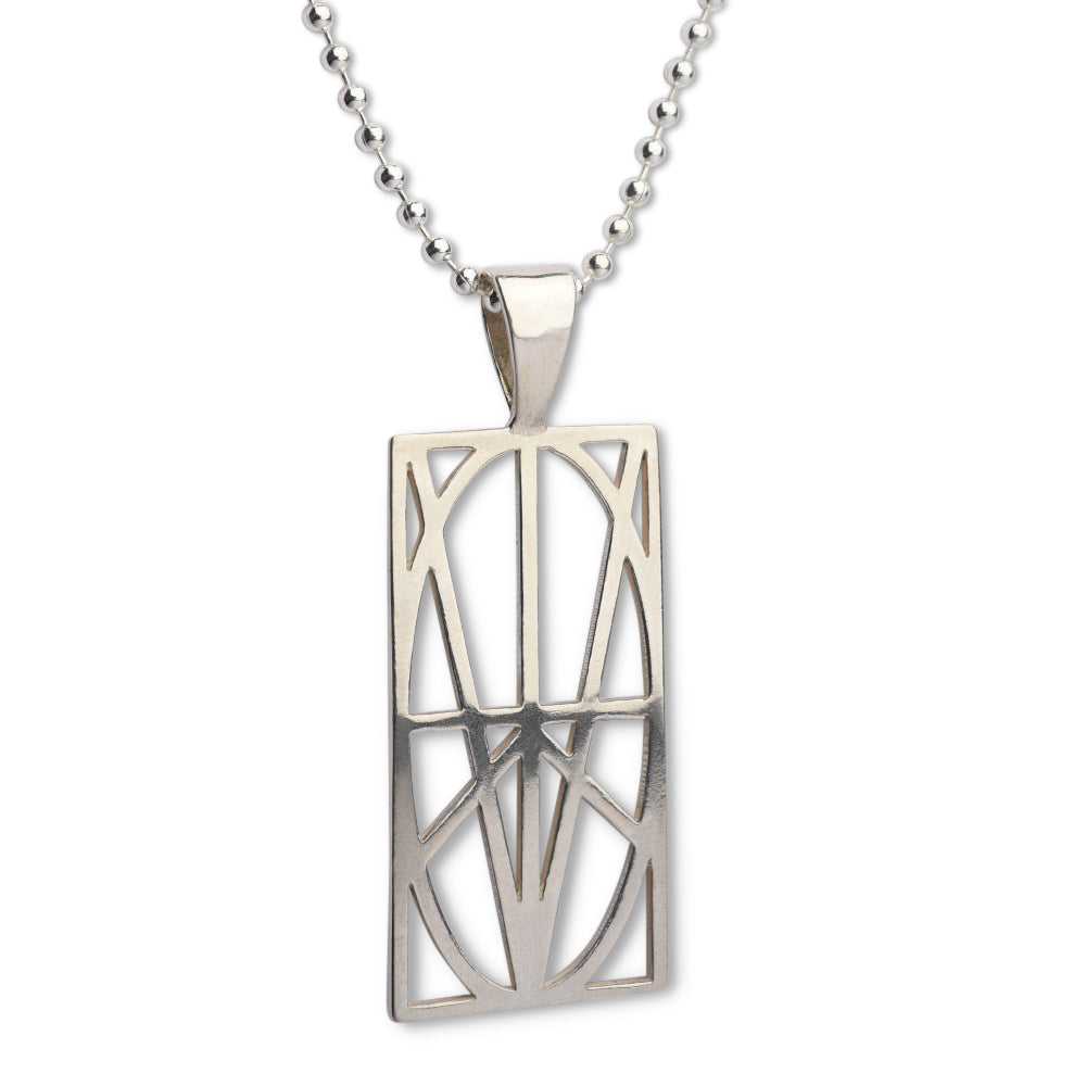 MEN'S LARGE STERLING SILVER PENDANT