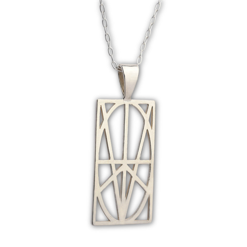 WOMEN'S LARGE STERLING SILVER PENDANT