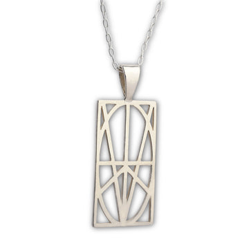 WOMEN'S LARGE STERLING SILVER PENDANT