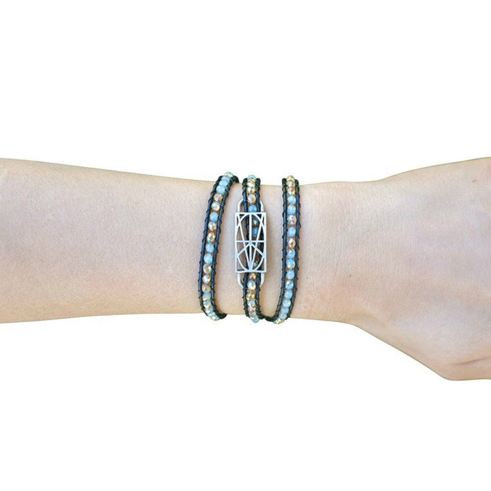 WOMEN'S CRYSTAL WRAP BRACELET